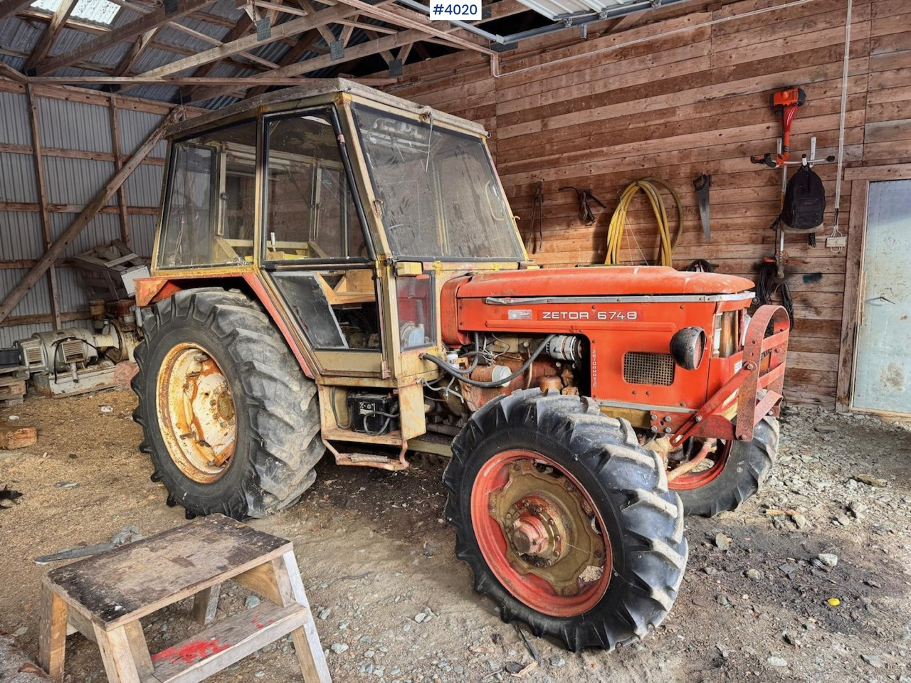 1978 Zetor 6748 4x4. (Needs some repairs) - Трактор: фото 1 1978 Zetor 6748 4x4. (Needs some repairs) - Трактор: фото 1