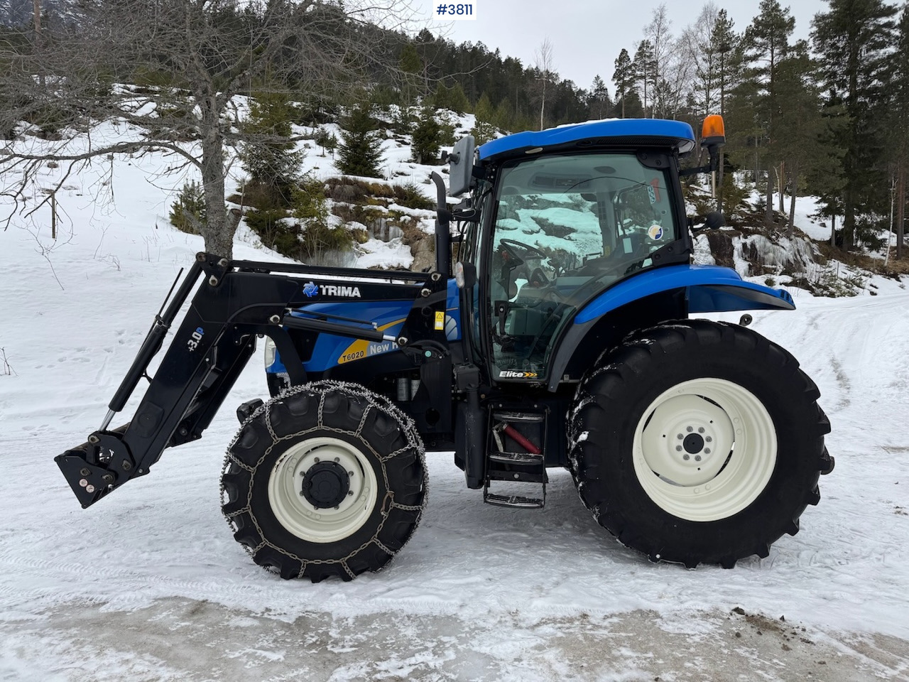 2010 New Holland T6020 Elite w/front loader - Трактор: фото 2 2010 New Holland T6020 Elite w/front loader - Трактор: фото 2