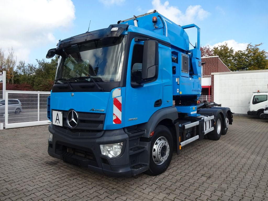 Mercedes-Benz 2533 Antos Presslader mit ASF für Papier - Крюковой мультилифт: фото 1 Mercedes-Benz 2533 Antos Presslader mit ASF für Papier - Крюковой мультилифт: фото 1