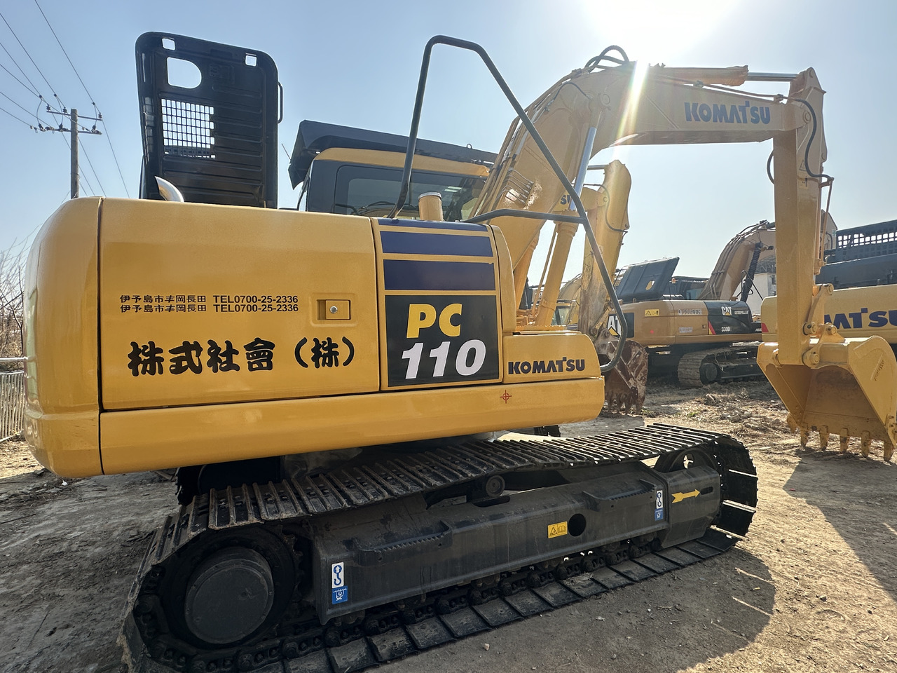 KOMATSU PC110-7 - Гусеничный экскаватор: фото 1 KOMATSU PC110-7 - Гусеничный экскаватор: фото 1
