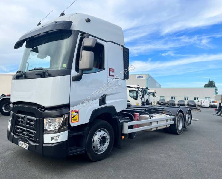Renault T-Series 430 DXI - Грузовик-контейнеровоз/ Сменный кузов: фото 1 Renault T-Series 430 DXI - Грузовик-контейнеровоз/ Сменный кузов: фото 1