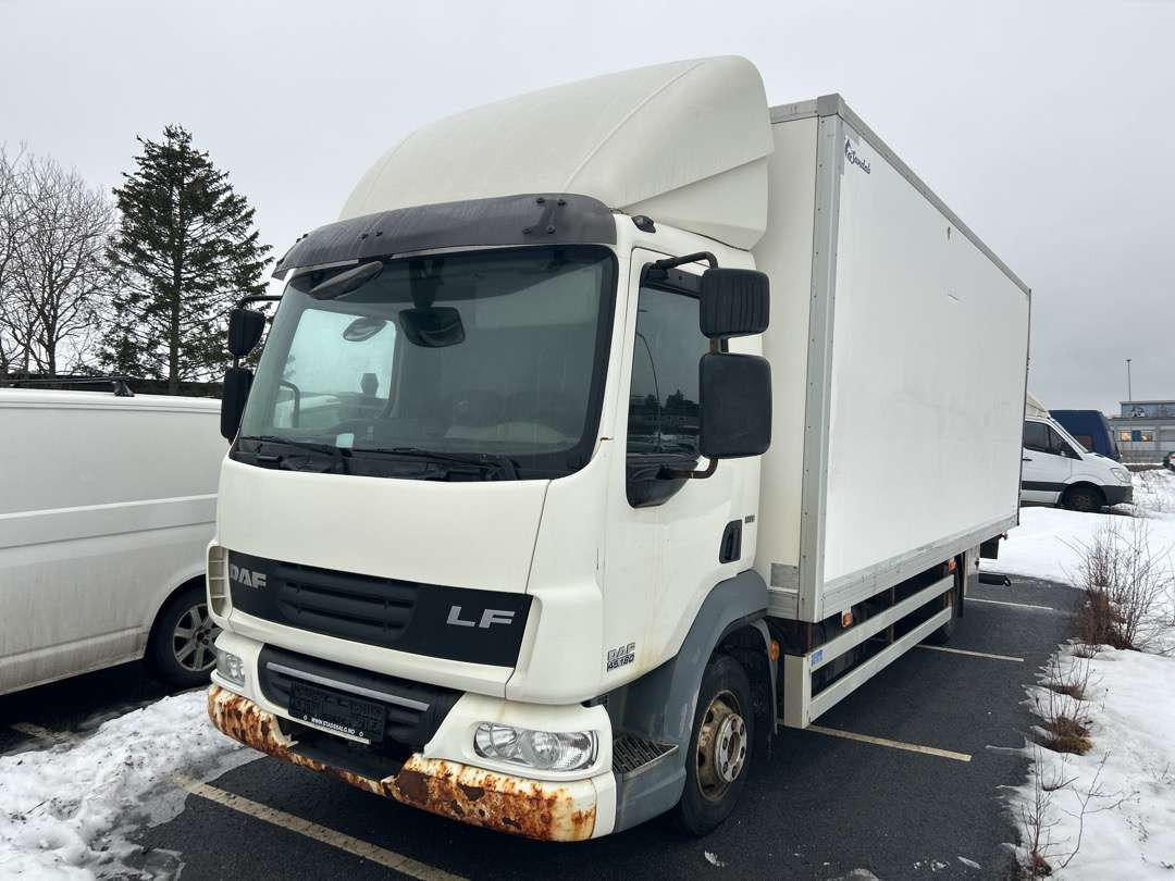 2013 Skapbil med kjøl/frys DAF 45.180 Euroklasse 5T - Грузовик с закрытым кузовом: фото 1 2013 Skapbil med kjøl/frys DAF 45.180 Euroklasse 5T - Грузовик с закрытым кузовом: фото 1