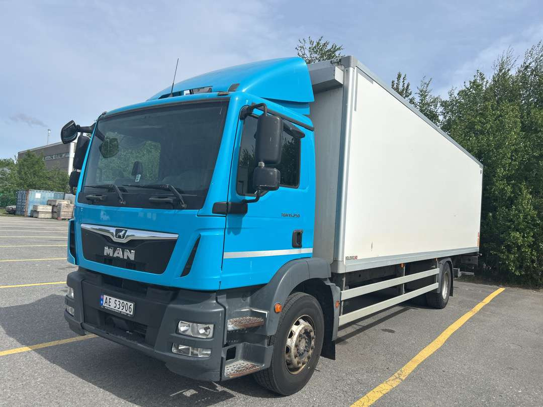 2018 Skapbil MAN TGM 15.250 EU-Godkjent. Euro 6 - Грузовик с закрытым кузовом: фото 1 2018 Skapbil MAN TGM 15.250 EU-Godkjent. Euro 6 - Грузовик с закрытым кузовом: фото 1