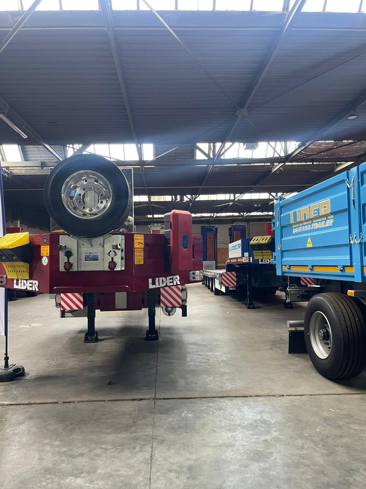 LIDER 4 assige semi-trailer - Низкорамный полуприцеп: фото 1 LIDER 4 assige semi-trailer - Низкорамный полуприцеп: фото 1