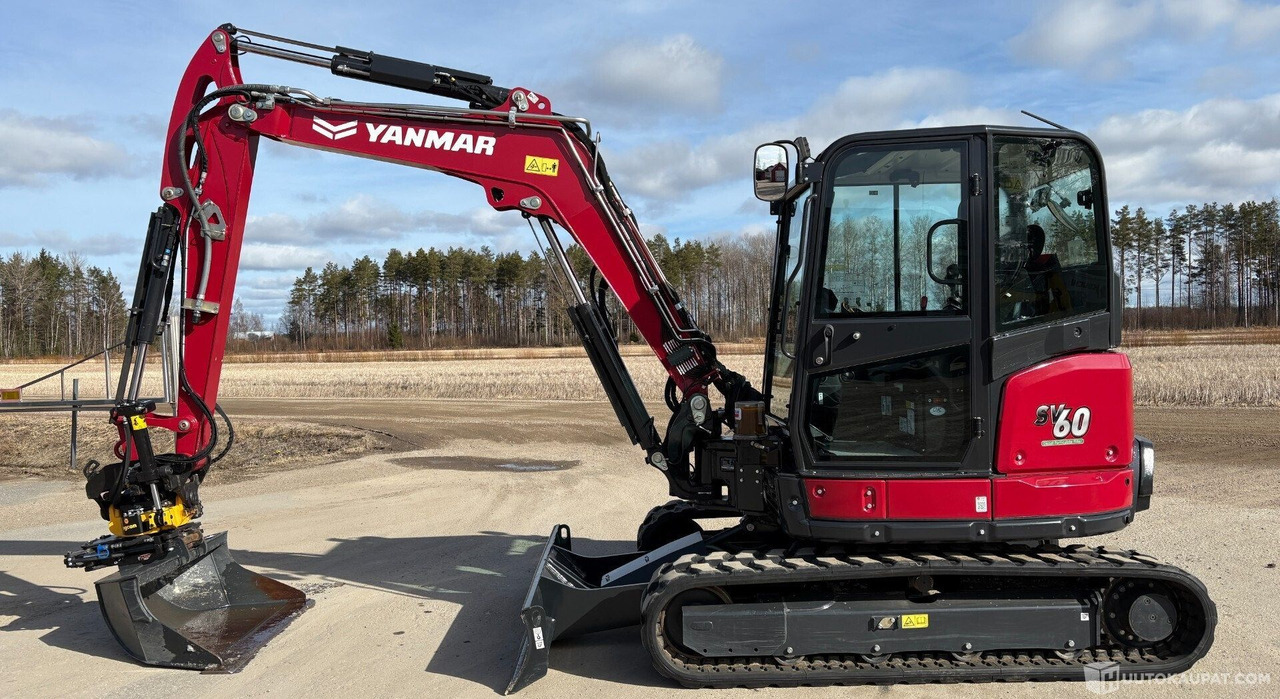 Yanmar SV60-B 140h, 2023, Diesel, 140 h Kaivinkone, Honkajoki - Строительная техника: фото 1 Yanmar SV60-B 140h, 2023, Diesel, 140 h Kaivinkone, Honkajoki - Строительная техника: фото 1