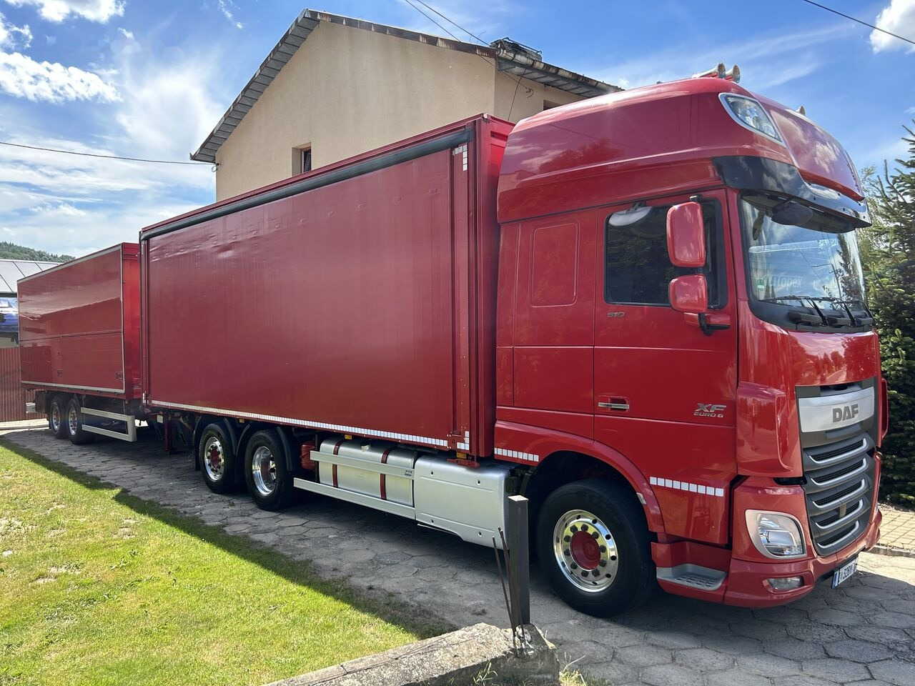 DAF DAF Kotschenreuther 106.510 RETARDER COMPLET TANDEM 7.7m+7.7m from Germany TOP TOP 106.510 RETARDER COMPLET TANDEM 7.7m+7.7m from Germany TOP TOP - Тентованный грузовик: фото 1 DAF DAF Kotschenreuther 106.510 RETARDER COMPLET TANDEM 7.7m+7.7m from Germany TOP TOP 106.510 RETARDER COMPLET TANDEM 7.7m+7.7m from Germany TOP TOP - Тентованный грузовик: фото 1