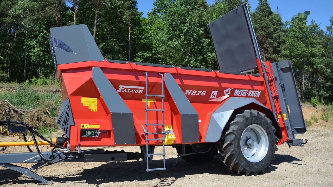 Metal-Fach N276 - 8t FALCON VERTI jednoosiowy - Навозоразбрасыватель: фото 1