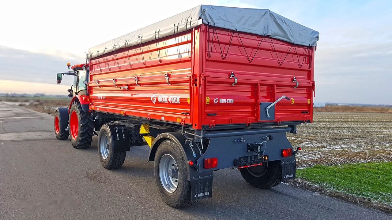 Metal-Fach T711/1 – 8t dwuosiowa - Сельскохозяйственный прицеп: фото 1