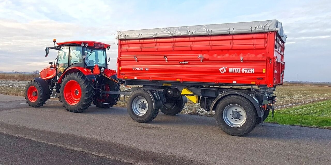 Metal-Fach T711/2 – 10t dwuosiowa - Сельскохозяйственный прицеп: фото 1 Metal-Fach T711/2 – 10t dwuosiowa - Сельскохозяйственный прицеп: фото 1