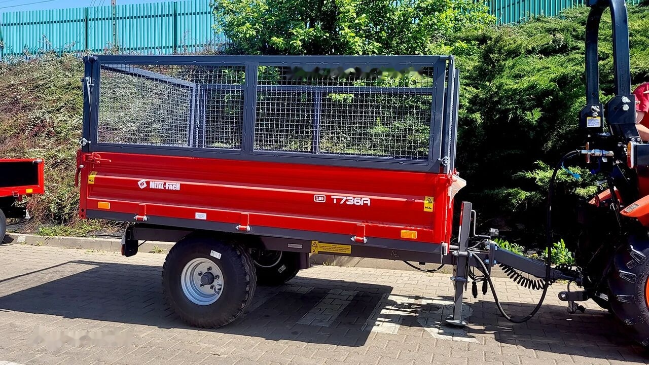 Metal-Fach T736/1 - 840kg - Сельскохозяйственный прицеп: фото 1 Metal-Fach T736/1 - 840kg - Сельскохозяйственный прицеп: фото 1