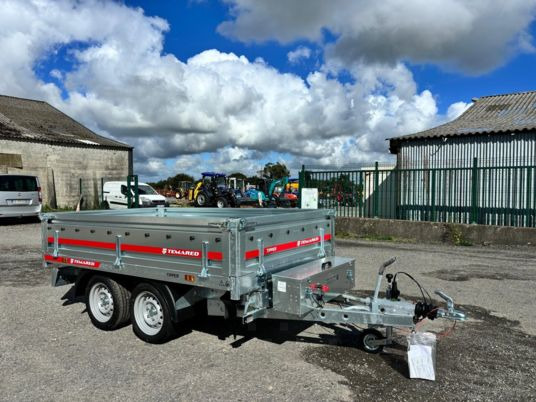 Remorque Temared TIPPER 2515/2C 2t benne electrique - Прицеп для легкового автомобиля: фото 1