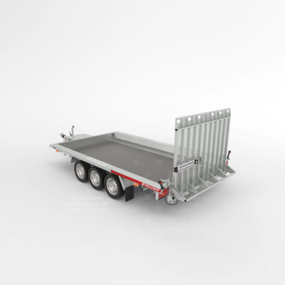 Temared BUILDER-3 4018/3 S 3,5T 3 ESSIEUX - Прицеп для легкового автомобиля: фото 1 Temared BUILDER-3 4018/3 S 3,5T 3 ESSIEUX - Прицеп для легкового автомобиля: фото 1