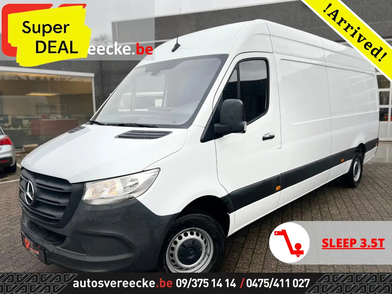 Mercedes-Benz Sprinter 315 L3H2 (32.000€ex) 3.5T SLEEP | MBUX | CRUISE - Цельнометаллический фургон: фото 1 Mercedes-Benz Sprinter 315 L3H2 (32.000€ex) 3.5T SLEEP | MBUX | CRUISE - Цельнометаллический фургон: фото 1