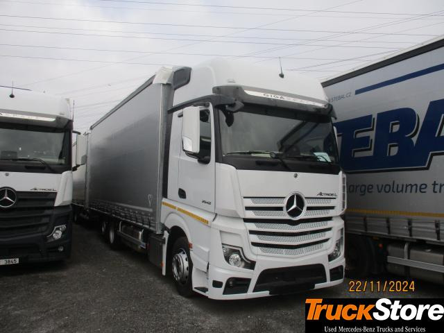 Mercedes-Benz Actros 2542 - Тентованный грузовик: фото 1 Mercedes-Benz Actros 2542 - Тентованный грузовик: фото 1