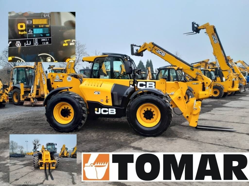 JCB 560-80 - Телескопический погрузчик: фото 1