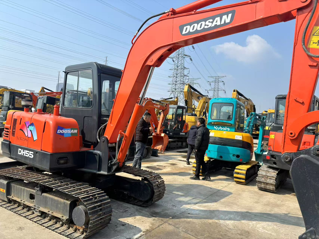 Doosan DH55 - Мини-экскаватор: фото 5 Doosan DH55 - Мини-экскаватор: фото 5