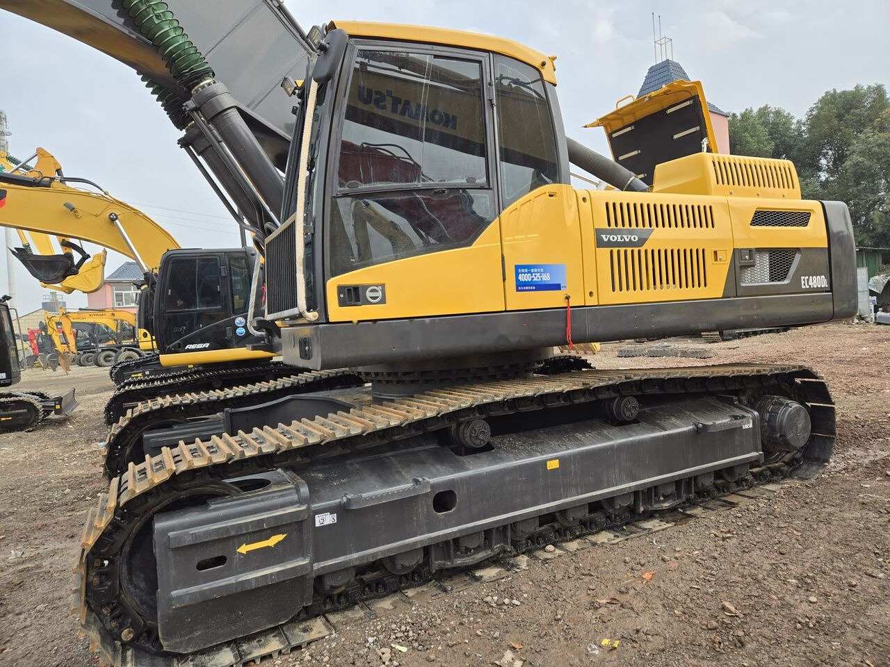 Volvo EC480D - Гусеничный экскаватор: фото 3 Volvo EC480D - Гусеничный экскаватор: фото 3