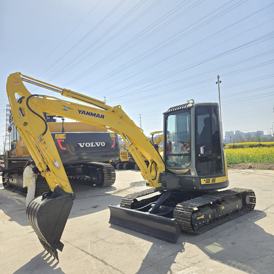 YANMAR Vio55 - Мини-экскаватор: фото 4 YANMAR Vio55 - Мини-экскаватор: фото 4