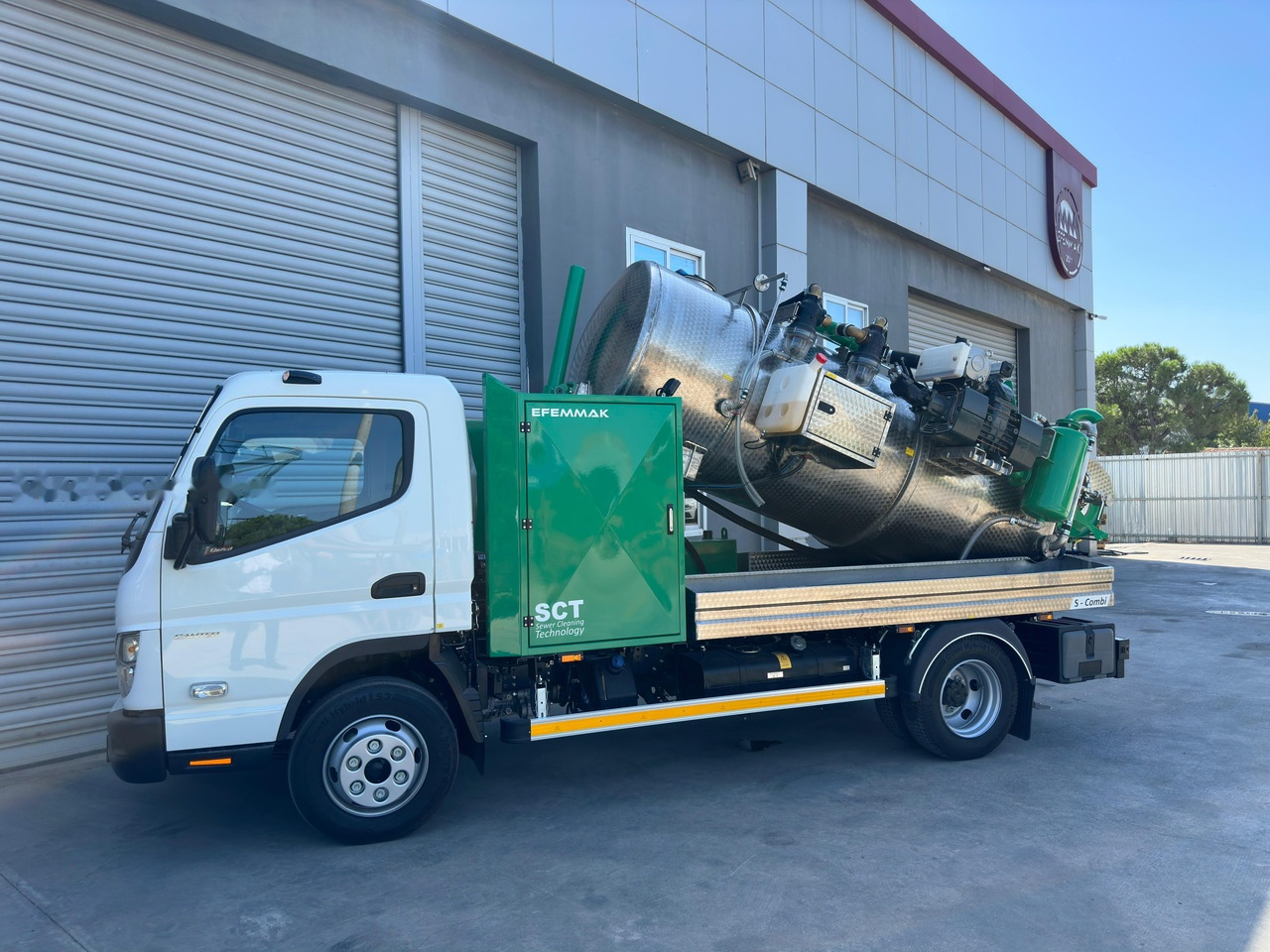 EFEMMAK S-Combi Combined Sewer Jetting And Vacuum Vehicle - Ассенизатор: фото 2 EFEMMAK S-Combi Combined Sewer Jetting And Vacuum Vehicle - Ассенизатор: фото 2