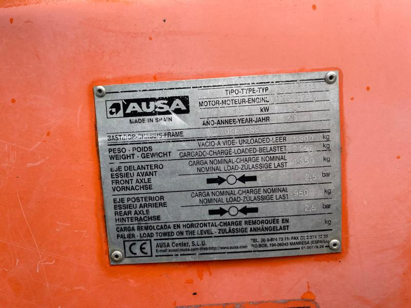 Ausa D85 AHA в лизинг Ausa D85 AHA: фото 13