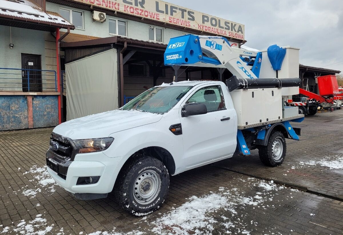 Грузовик с подъемником Ford Ranger 4x4 pick-up - 13m Socage A314 - bucket truck boom lift: фото 1