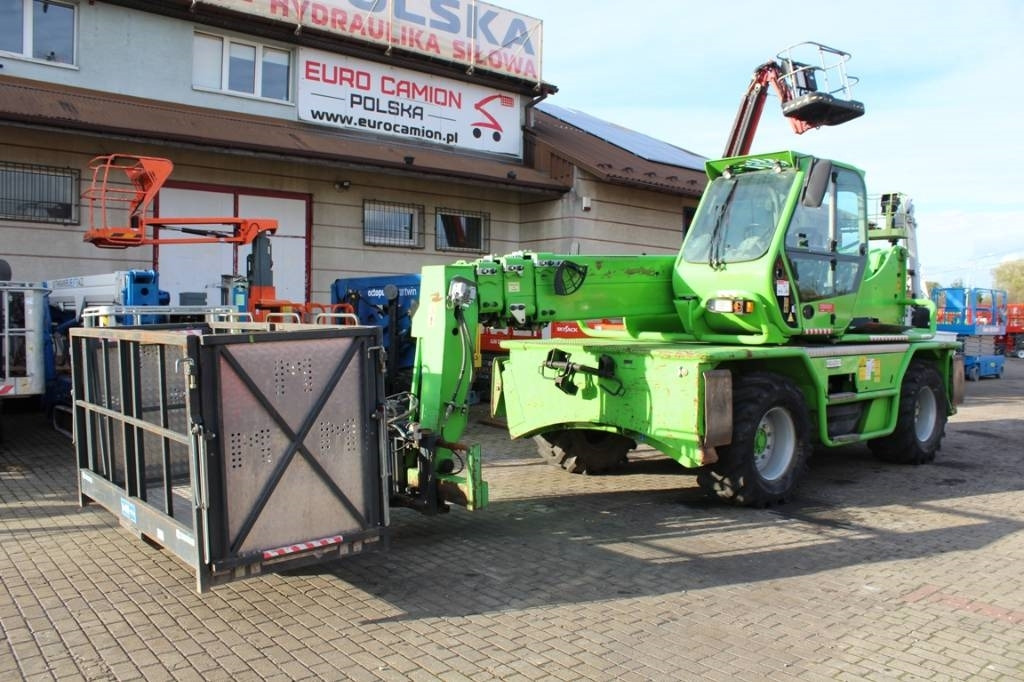Merlo Roto 45.21 - 21 m basket winch telehandler dieci - Телескопический погрузчик: фото 1 Merlo Roto 45.21 - 21 m basket winch telehandler dieci - Телескопический погрузчик: фото 1