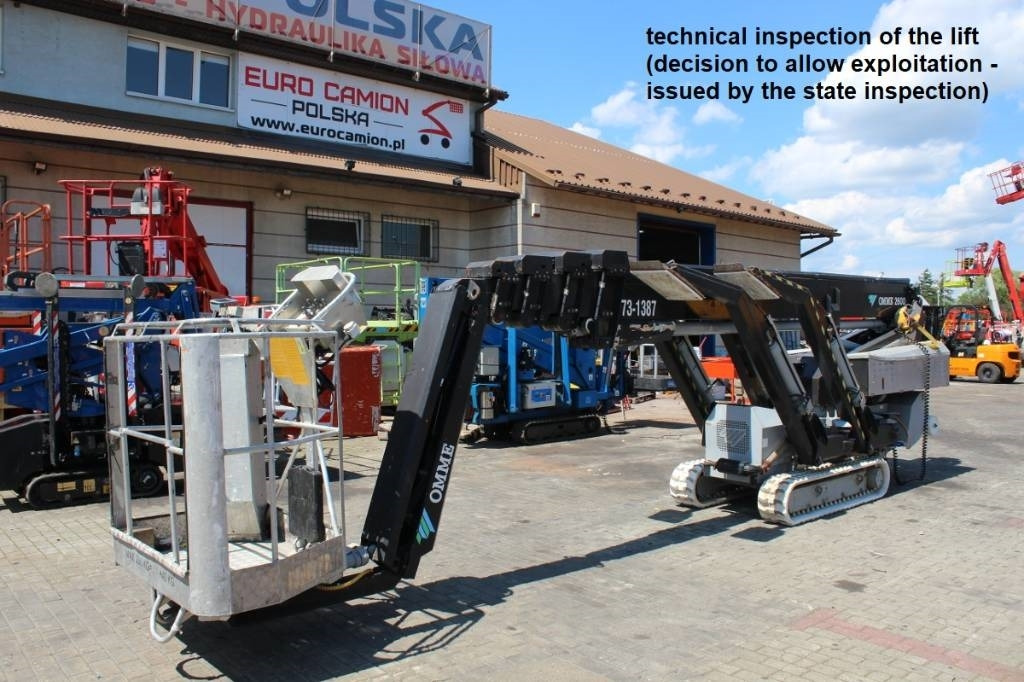 Omme 2600 RBD - 26m tracked spider boom lift teupen jlg  - Телескопический подъемник: фото 1