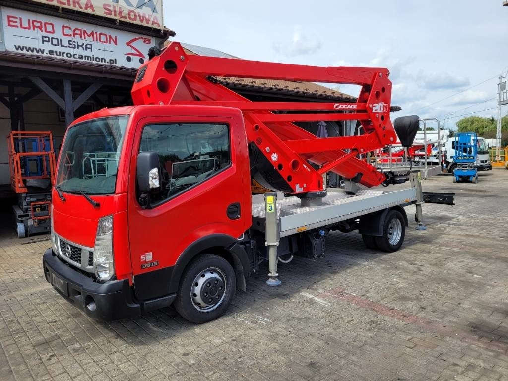 Socage ForSte 20D SPEED - Nissan Cabstar - bucket truck  - Грузовик с подъемником: фото 1