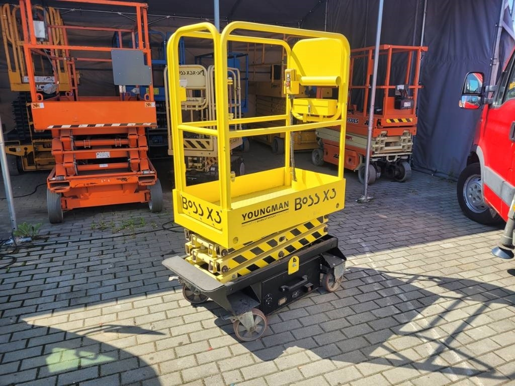 Youngman Boss X3 - 4,5 m push around electric scissor lift - Ножничный подъемник: фото 1 Youngman Boss X3 - 4,5 m push around electric scissor lift - Ножничный подъемник: фото 1