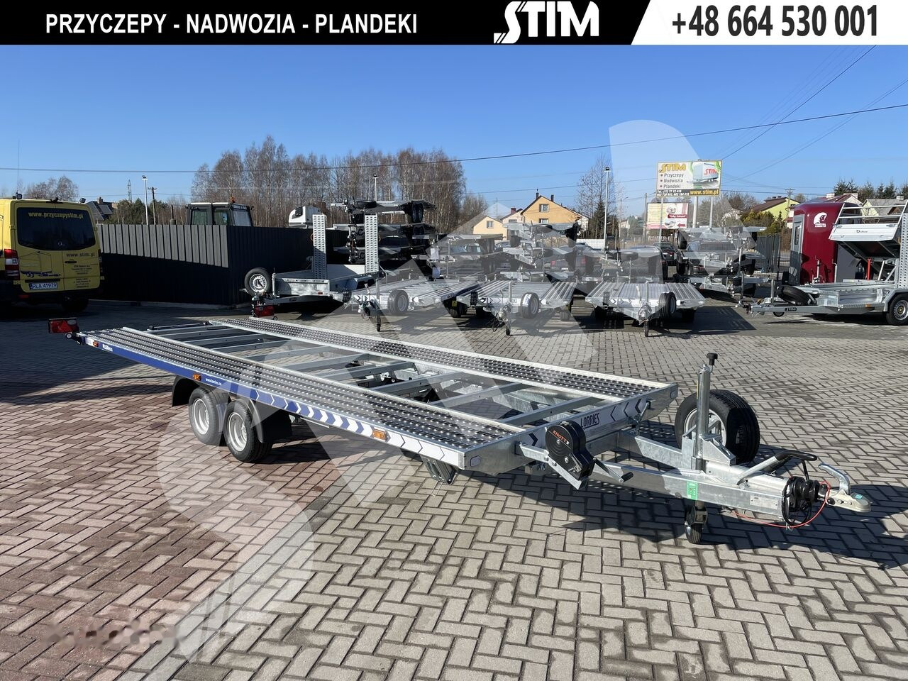 Lorries PLi30-5021 - Прицеп-автовоз: фото 1