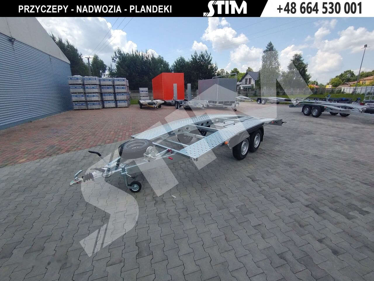 Новый Прицеп-автовоз Stim L22/PS-TS/41-27S: фото 1