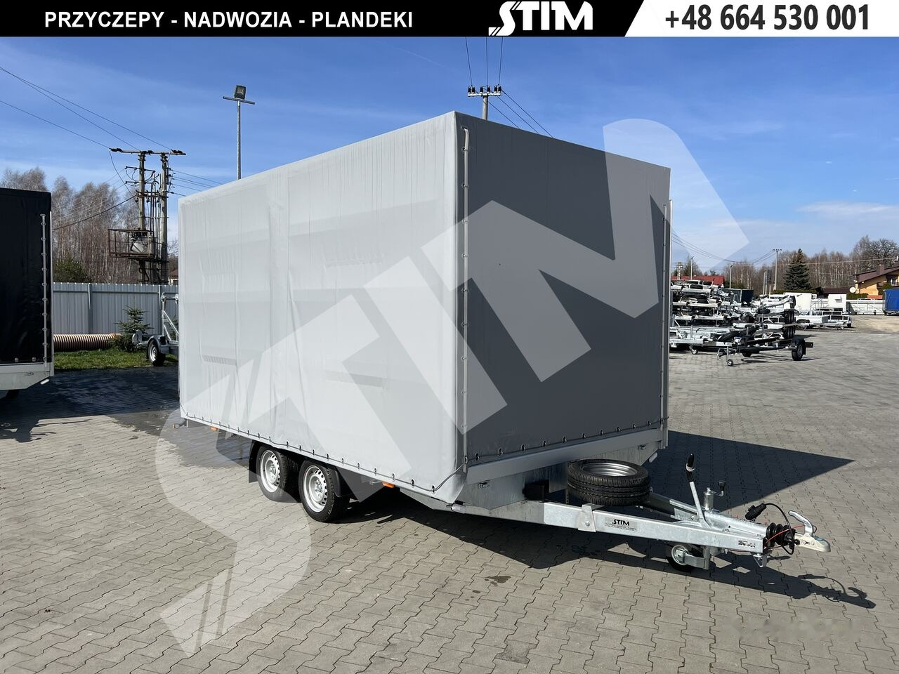 Stim S22/FR-1/27-4222 - Тентованный прицеп: фото 1 Stim S22/FR-1/27-4222 - Тентованный прицеп: фото 1