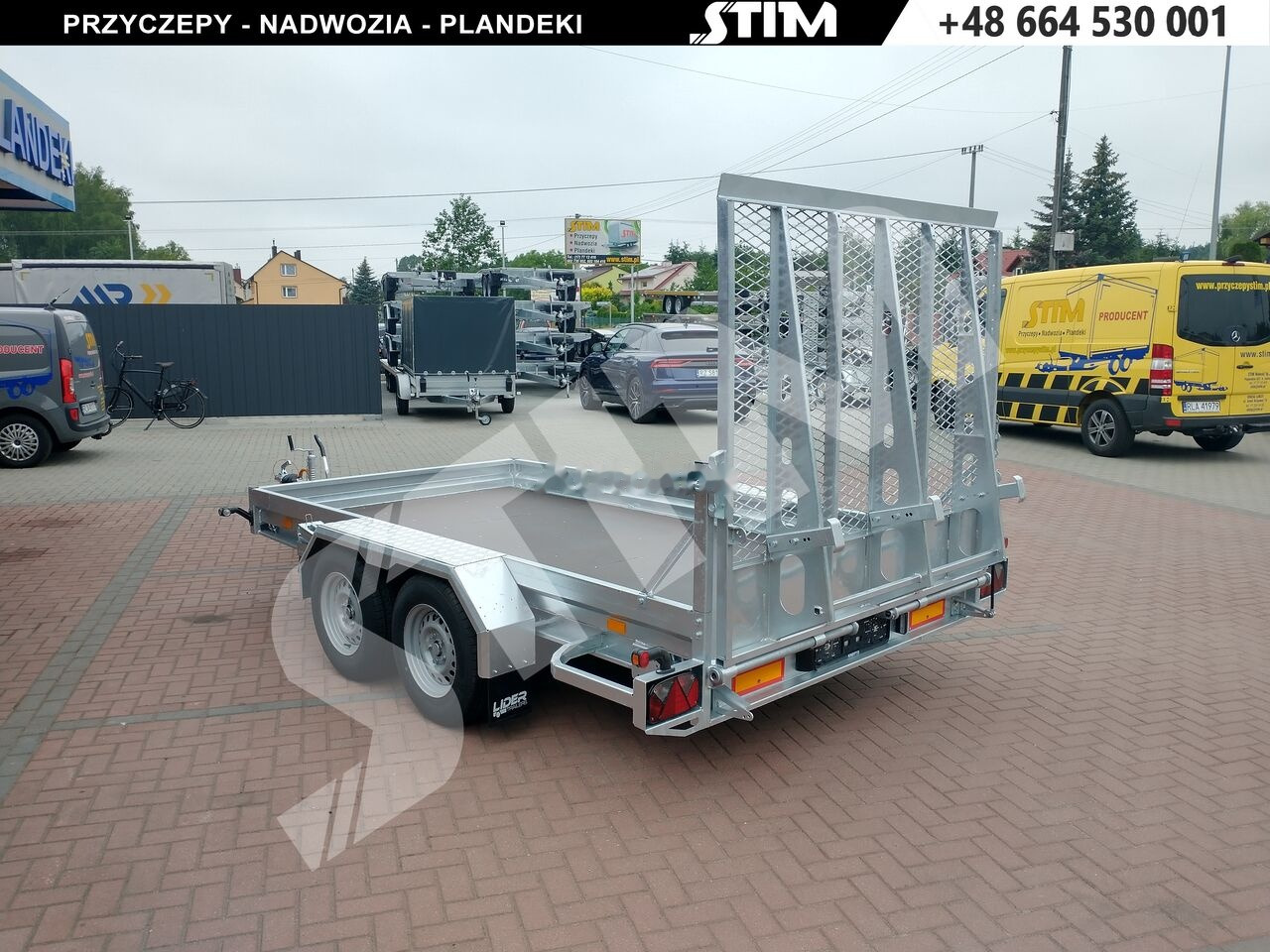 Stim S22/KP-KN/35-35RP - Прицеп для спецтехники: фото 1 Stim S22/KP-KN/35-35RP - Прицеп для спецтехники: фото 1
