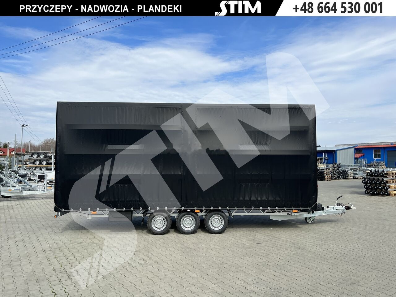 Stim S23/FR-1/35-6223 - Тентованный прицеп: фото 1 Stim S23/FR-1/35-6223 - Тентованный прицеп: фото 1