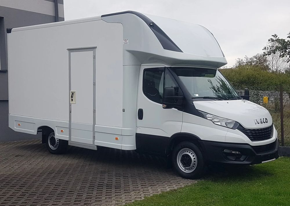 Iveco DAILY KONTENER NISKOPODŁOGOWY 4,43x2,23x2,42 SKLEP FOODTRUCK KAMPER KLIMA BAR - Фургон с закрытым кузовом: фото 1 Iveco DAILY KONTENER NISKOPODŁOGOWY 4,43x2,23x2,42 SKLEP FOODTRUCK KAMPER KLIMA BAR - Фургон с закрытым кузовом: фото 1