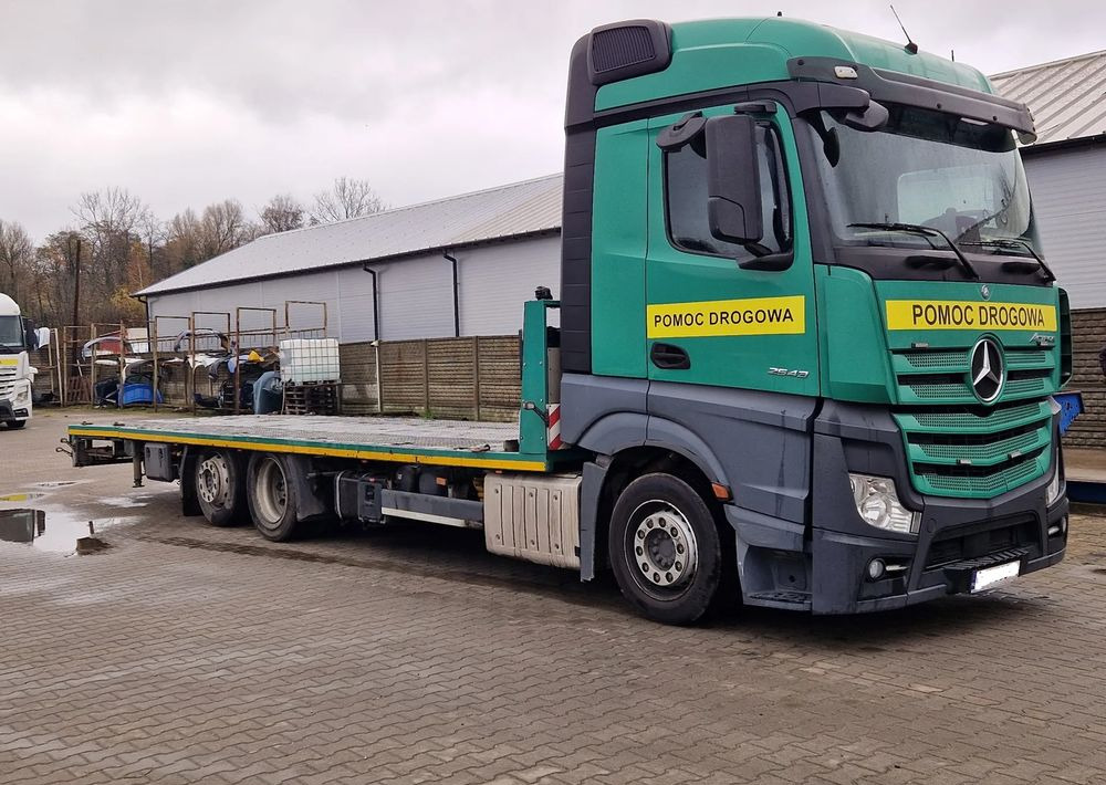 Mercedes-Benz Actros 2543 LAWETA POMOC DROGOWA NAJAZD HYDRAULICZNY 3-OSIE 6x2 - Эвакуатор: фото 1