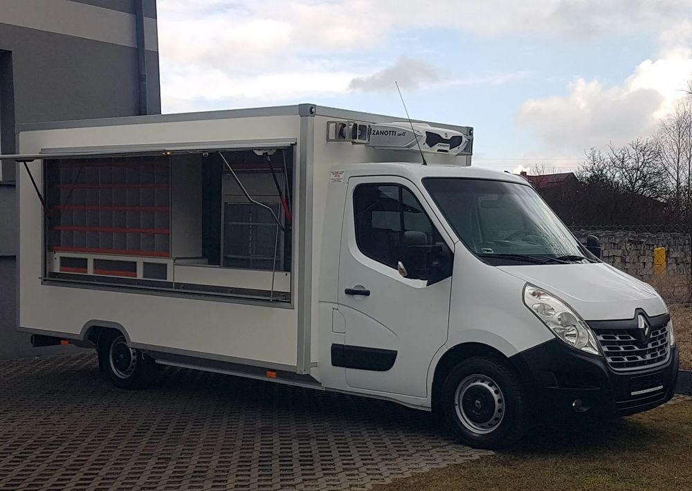 Renault MASTER SKLEP BAR FOODTRUCK KONTENER NISKOPODŁOGOWY KLIMA AGREGAT AUTOSKLEP - Торговый грузовик: фото 1