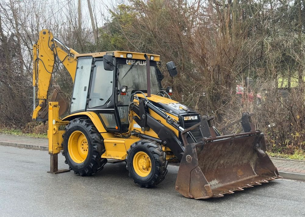 Caterpillar * Koparko Ładowarka * CAT 428 c * Caterpillar  * Stan Dobry - Экскаватор-погрузчик: фото 1