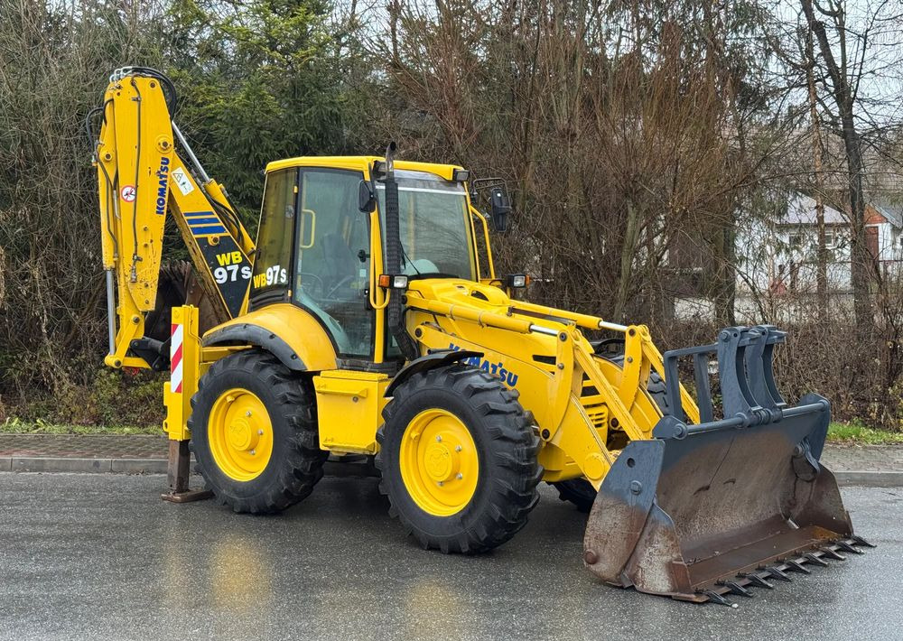 Komatsu * Koparko Ładowarka * Komatsu WB 97 S Utility * - Экскаватор-погрузчик: фото 1