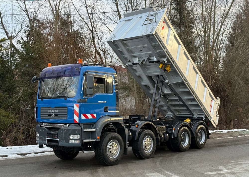 MAN * Kiper Meiller * Wywrotka * 35-440 * MAN TGA 8X4 * Stan Perfekcyjny * - Самосвал: фото 1 MAN * Kiper Meiller * Wywrotka * 35-440 * MAN TGA 8X4 * Stan Perfekcyjny * - Самосвал: фото 1