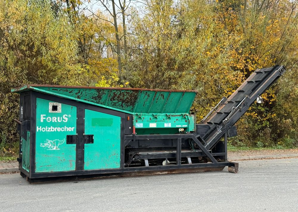 Terex * Rozdrabniacz Wolnoobrotowy Forus HB 170 * Sprowadzony * Serwisowany * 100% Sprawny - Шредер промышленный: фото 1