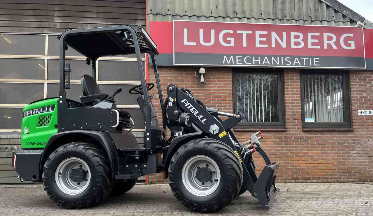 Pitbull 28-50E Elektrische minishovel, compact loader. Shovels - Колёсный погрузчик: фото 1