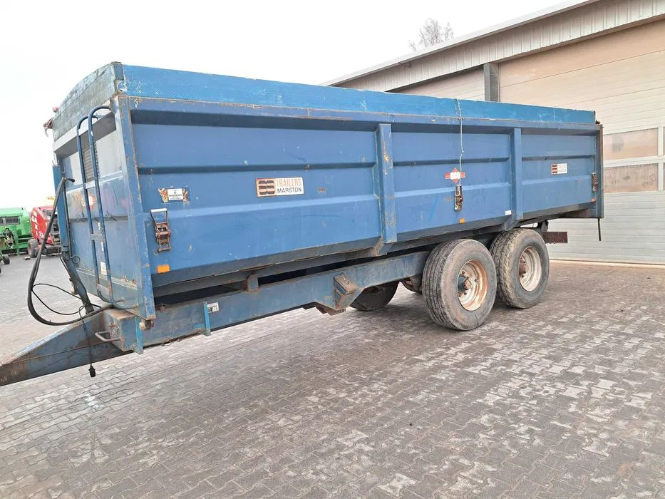 Przyczepa skorupowa Marston 14 ton - Сельскохозяйственный прицеп: фото 1