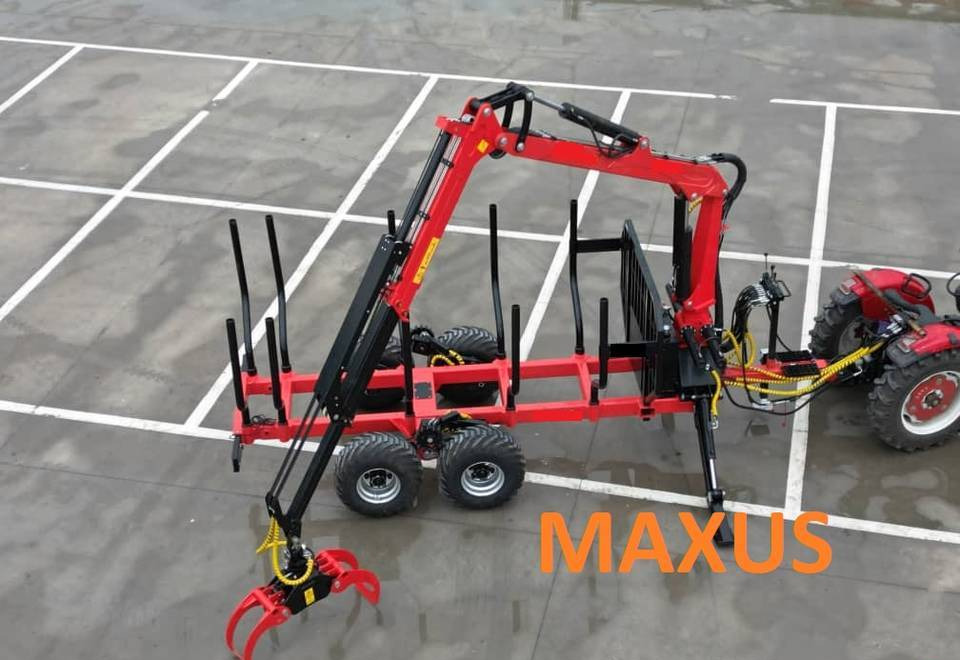 NEW MAXUS 14 TON Trailer 7.8m Crane Warranty up to 10 YEARS | НОВА Прицепа 14 ТОН Кран 7,8 м MAXUS Гарантія до 10 РОКІВ - Лесной прицеп: фото 5 NEW MAXUS 14 TON Trailer 7.8m Crane Warranty up to 10 YEARS | НОВА Прицепа 14 ТОН Кран 7,8 м MAXUS Гарантія до 10 РОКІВ - Лесной прицеп: фото 5
