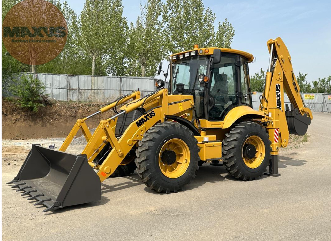 New Backhoe Loader MAXUS 4CX 4CX - Экскаватор-погрузчик: фото 1
