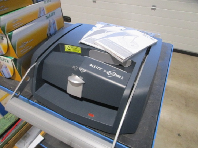 BINDEGERÄT LEITZ impressBIND 280 mit Entbinder - Переплетная машина: фото 1 BINDEGERÄT LEITZ impressBIND 280 mit Entbinder - Переплетная машина: фото 1