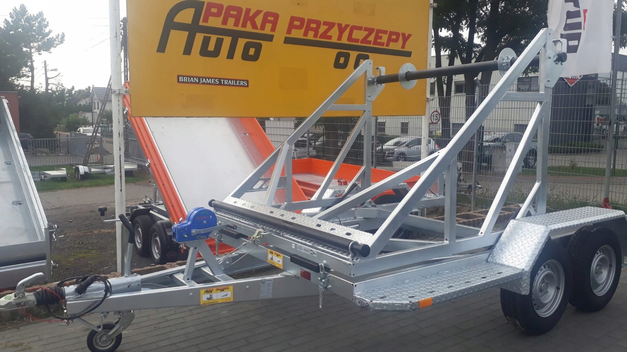 PRZYCZEPA WARK KABLOWA POD BĘBEN KABLOWY DMC 2700KG / WARK Cable Trailer for Cable Drum DMC 2700KG - Кабельный транспортер: фото 3 PRZYCZEPA WARK KABLOWA POD BĘBEN KABLOWY DMC 2700KG / WARK Cable Trailer for Cable Drum DMC 2700KG - Кабельный транспортер: фото 3
