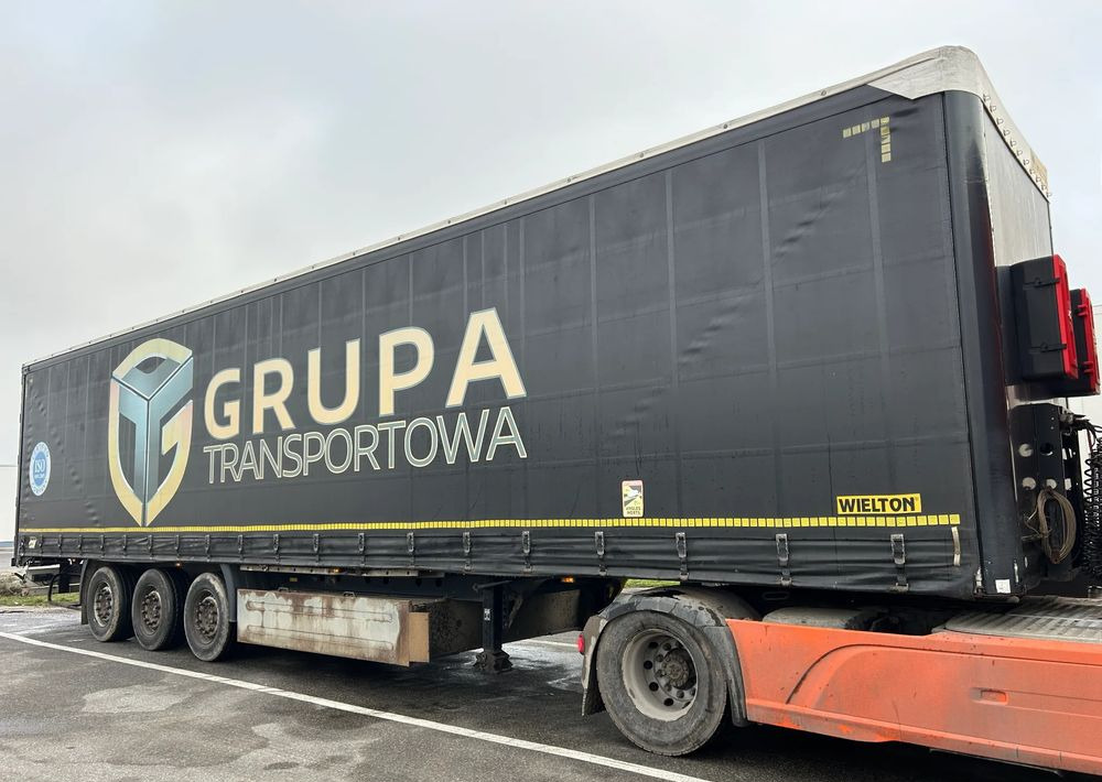 Schmitz Cargobull WIELTON FIRANKA / KOSZ PALETOWY / SAF / OŚ PODNOSZONA / 2016 ROK !! - Тентованный полуприцеп: фото 1 Schmitz Cargobull WIELTON FIRANKA / KOSZ PALETOWY / SAF / OŚ PODNOSZONA / 2016 ROK !! - Тентованный полуприцеп: фото 1