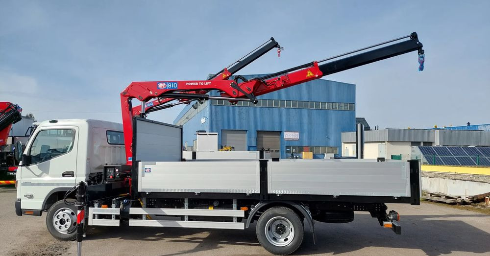 Mitsubishi FUSO 7C18 CANTER; Żuraw HDS; HMF 810-K1 - Грузовик бортовой/ Платформа, Автоманипулятор: фото 1 Mitsubishi FUSO 7C18 CANTER; Żuraw HDS; HMF 810-K1 - Грузовик бортовой/ Платформа, Автоманипулятор: фото 1