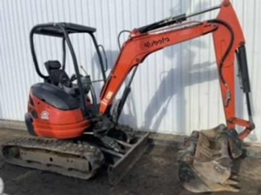 Kubota U25-3EU Canopy - Мини-экскаватор: фото 1 Kubota U25-3EU Canopy - Мини-экскаватор: фото 1